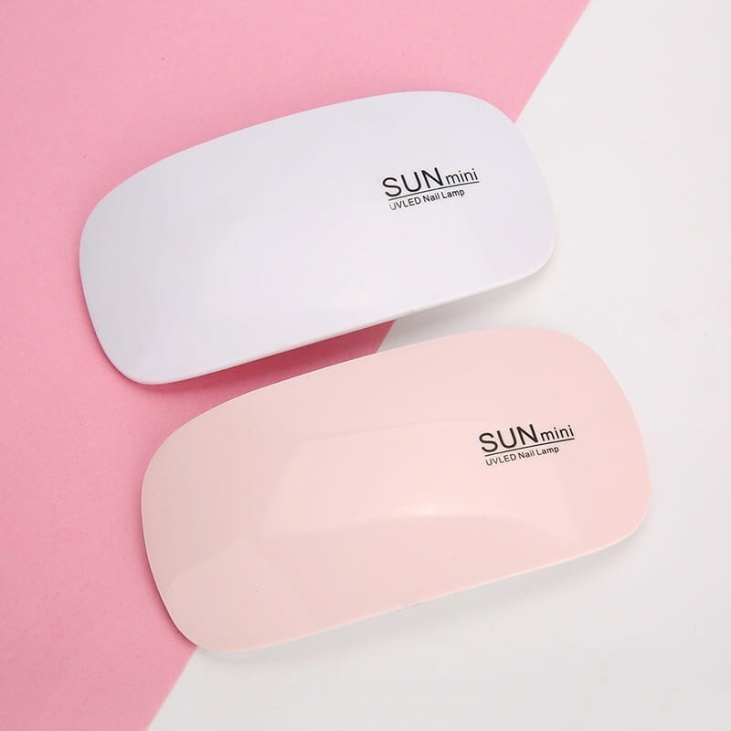 Nail Dryer Pengering Kutek LED / Alat Keringin Cat Kuku Gel Bahan ABS / Nail Polish Dryer Art / Lampu Sinar Ultraviolet Smart LED Perawatan Manicure Pedicure Kaki Tangan Kutek Gel Warna Glitter Magnetic Extention Portable Colok Powerbank Sunmini