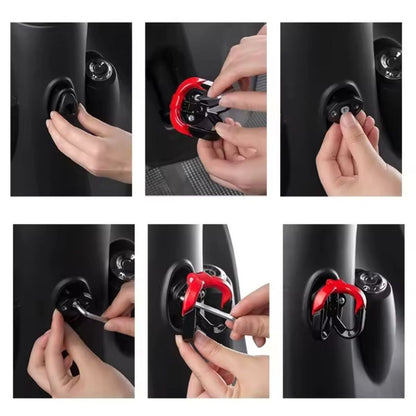 Gantungan Motor 2 Cabang / Hook Model Kupu-Kupu / Kait Tas & Helm Cantelan Barang Tahan Lama Kuat Berkualitas