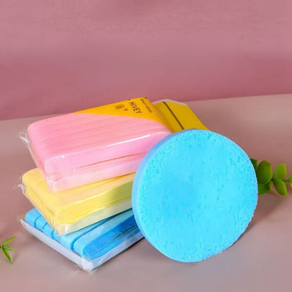 Spons Pembersih Wajah Isi 12pcs / Facial Sponge Stick / Spon Cuci Muka Busa Lembut Halus Pengangkat Makeup