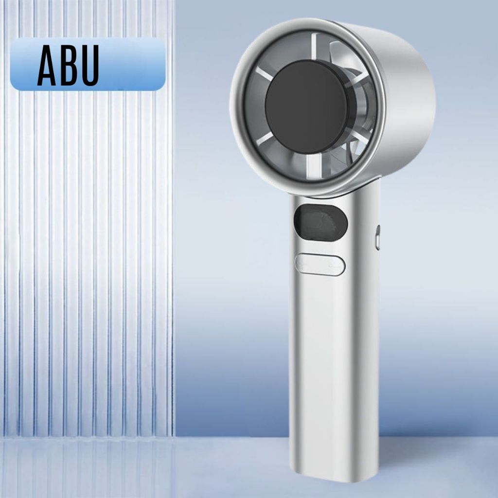 Kipas Angin Turbo LED / Mini Fan Portable 120 Speed Wind Rechargeable Tahan Lama Travel Size Untuk Olahraga Konser