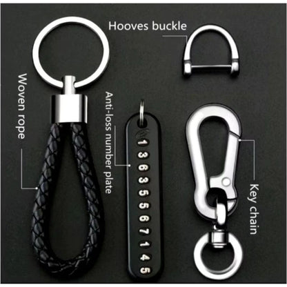 Gantungan Kunci No Hp / Keychain Car / Buckle Tali Gantung Motor Mobil Anti Hilang Praktis Berkualitas