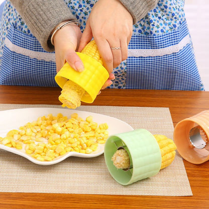 Alat Pengupas Jagung Bulat / Corn Peeler Putar Manual / Parutan Perontok Biji Jagung Praktis Cepat Efisien Berkualitas