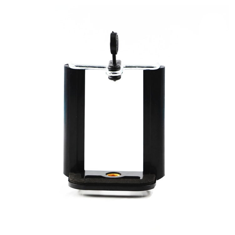 Holder U Tripod Fotografi / Clip Bracket Hp Putar 360° /Jepitan Dudukan Handphone Tarik Universal