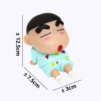 Phone Holder Crayon Shinchan / Sincan Figure Toys / Penyangga Sandaran HP Tablet Pajangan Meja Lucu
