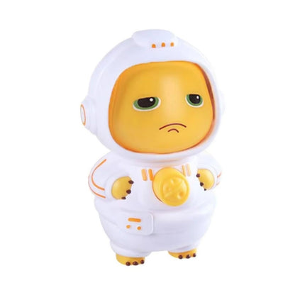 Mainan Nailong Dino Kuning / Keychain Gantungan Kunci Astronot Nailong Berubah Wajah VIRAL Terlaris