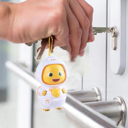 Mainan Nailong Dino Kuning / Keychain Gantungan Kunci Astronot Nailong Berubah Wajah VIRAL Terlaris