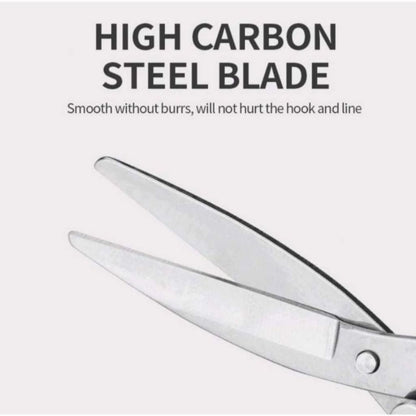 Gunting Lipat Mini Model Kacamata Stainless/ Folding Scissors Travel/ Alat Pemotong Kertas Serbaguna