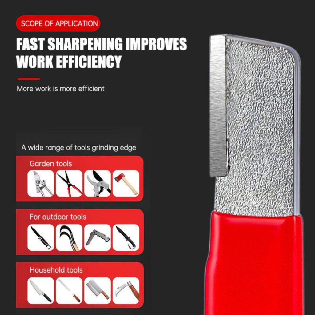 Pengasah Pisau Mini Portable / Pocket Sharpener Knife / Alat Asahan Gunting Super Tajam Berkualitas