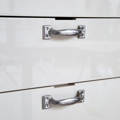 Grendel Pintu Set Free Sekrup / Handle Slot Kunci Lemari Laci Jendela Stainless Anti Karat Berkualitas