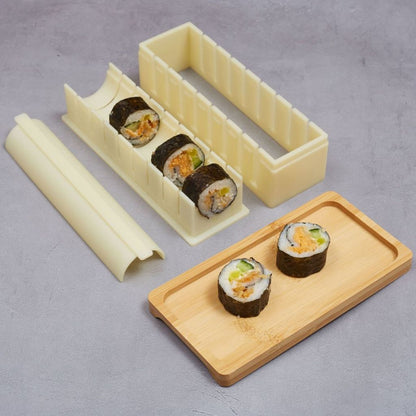 Cetakan Sushi Roll Motif Bulat Hati / Alat Gulung Cetak Kimbab Onigiri Pembuat Bento Praktis Murah