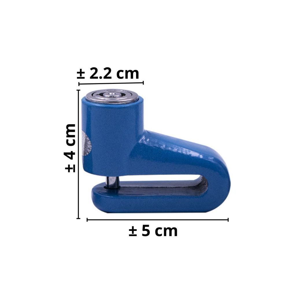 Gembok Cakram Motor Sepeda / Brake Disk Lock Universal / Kunci Pengaman Kendaraan Anti Maling