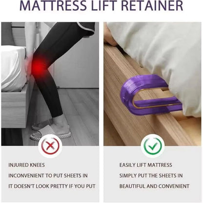Alat Pengangkat Kasur Transparan | Penahan Springbed Alat Bantu Angkat Pasang Sprei Matras Sofa Praktis Berkualitas