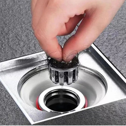 Penutup Lubang Saluran Air / Mini Filter Floor Drain / Katup Saringan Wastafel Kamar Mandi Anti Bau Serangga