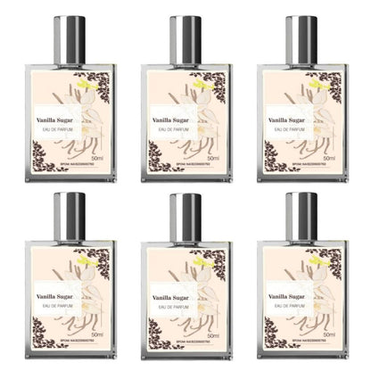 Parfume Vanilla Sugar 50ml / Minyak Wangi Penghaum Badan Wanita Pria / Body Spray Eau De Parfum Tahan Lama