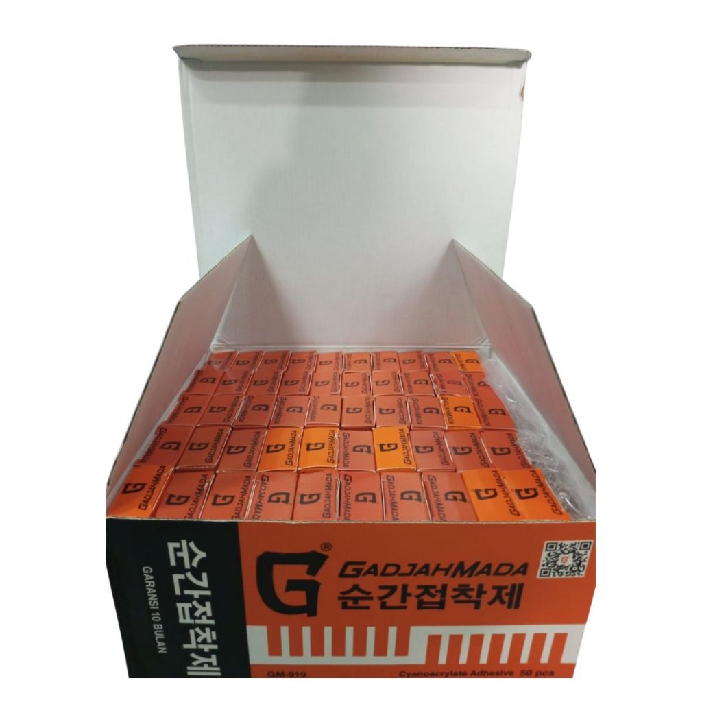 Lem Korea 1 box isi 50pcs / Power Glue Super Kuat Perekat Sepatu Sandal Tas Cepat Kering Multifungsi