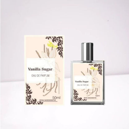 Parfume Vanilla Sugar 50ml / Minyak Wangi Penghaum Badan Wanita Pria / Body Spray Eau De Parfum Tahan Lama