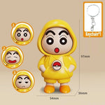 Mainan Nailong / Keychain Gantungan Kunci Astronot Berubah Wajah Unik