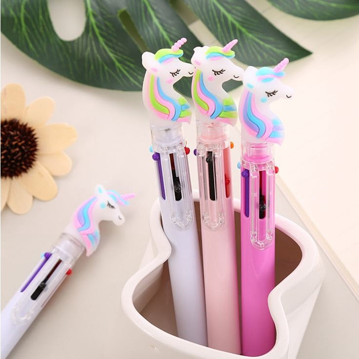 Pulpen Unicorn 6 Warna