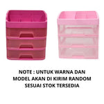 Rak Kosmetik 3 Laci Susun