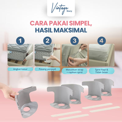Bed Clip 4pcs