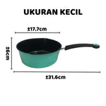 Panci Marble Black 18CM