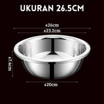 Mangkok Baskom Stainless