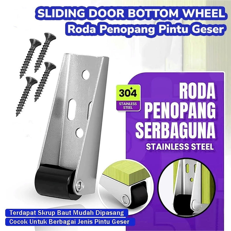 Roda Bawah Pintu Geser Multifungsi