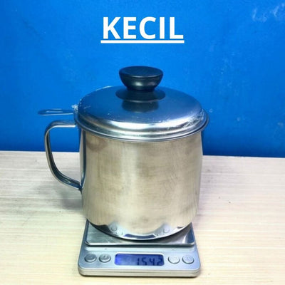 Oil Pot Saringan Minyak Stainless