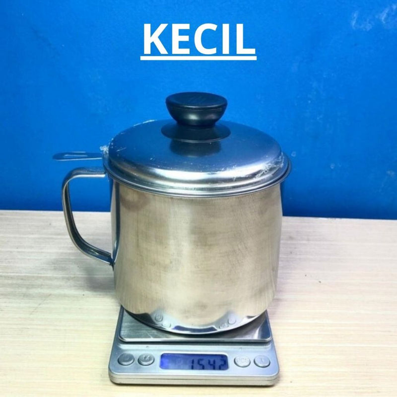 Oil Pot Saringan Minyak Stainless