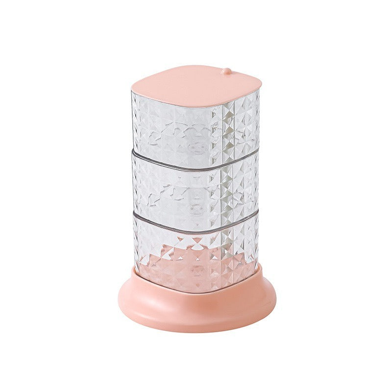 Rak Crystal Susun 3 Putar