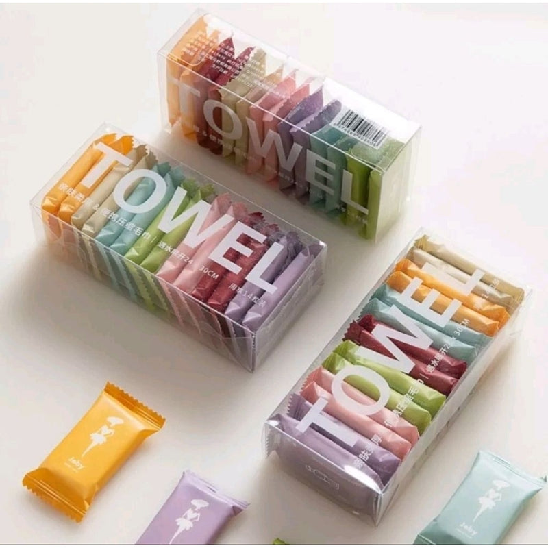 Handuk Traveling 14pcs
