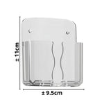 Rak Charger Dinding Acrylic