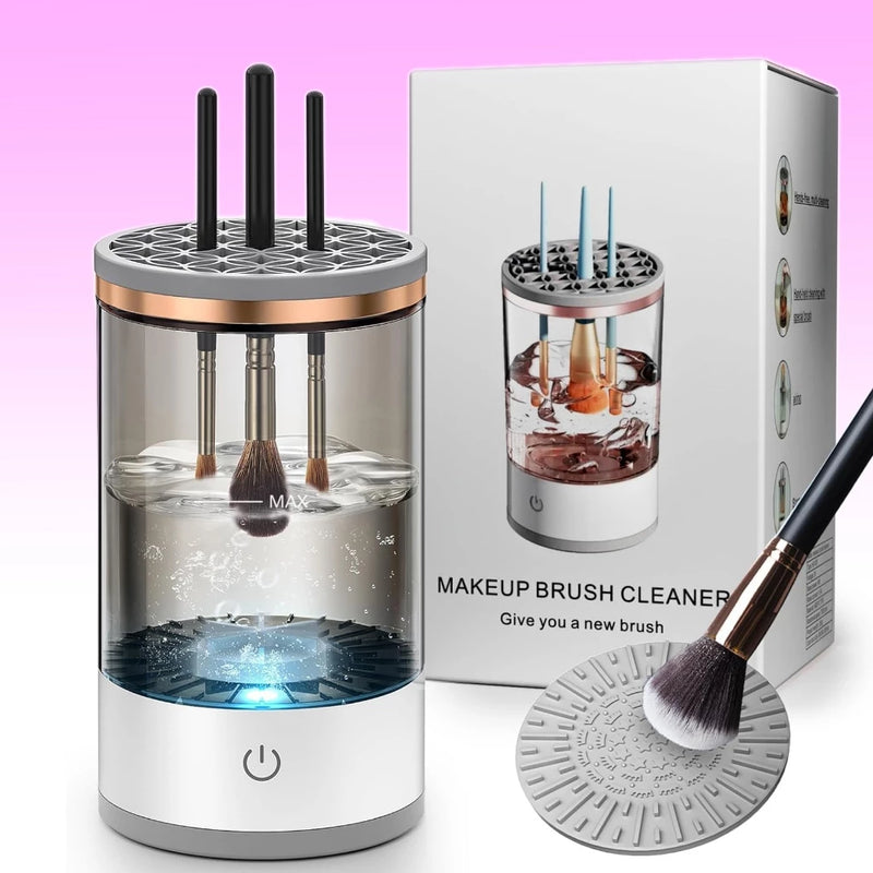 Pembersih Kuas Makeup Elektrik