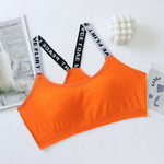 BH Sport Bra Tali Lebar ORANGE