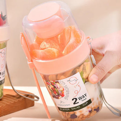 Botol Salad 2 Layers 800ML