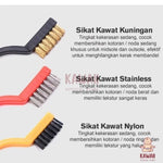 Sikat Kawat Set 3in1