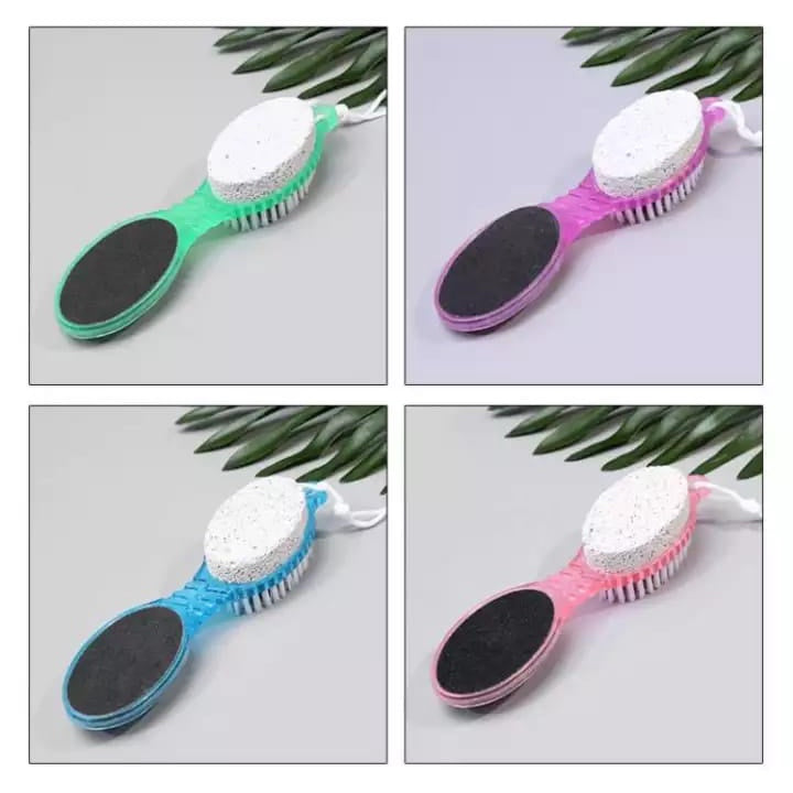 Paddle Brush Pedicure Kaki 4 Step