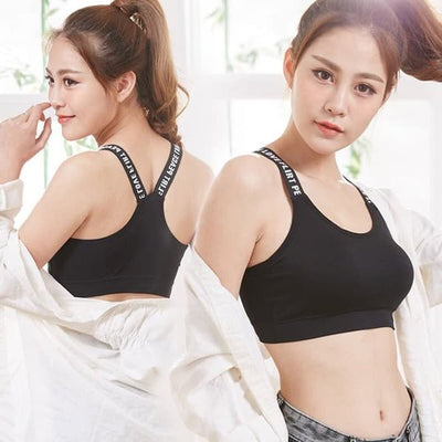 BH Sport Bra Tali Lebar ORANGE
