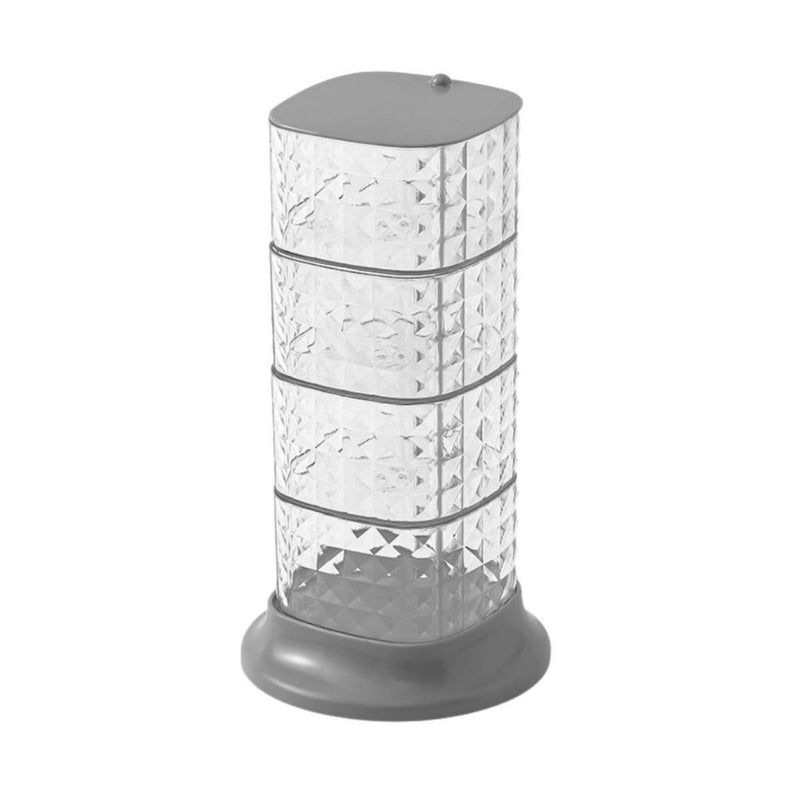 Rak Crystal Susun 4 Putar