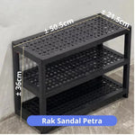 Rak Sepatu Petra 3 Susun