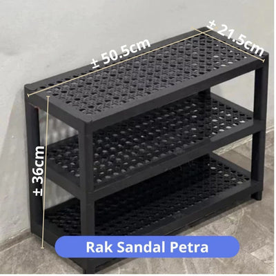 Rak Sepatu Petra 3 Susun