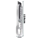 Pisau Cutter Stainless Besar 9in1