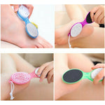 Paddle Brush Pedicure Kaki 4 Step
