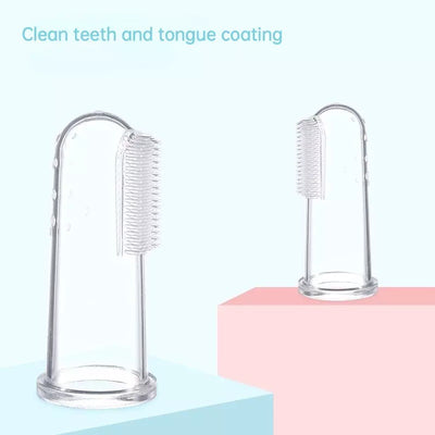 Sikat Jari Silikon Bayi Finger Tooth Brush