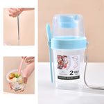 Botol Salad 2 Layers 800ML