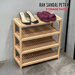 Rak Sepatu Petra 4 Susun