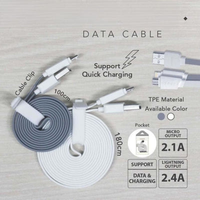 Kabel Hippo JAVA Lightning 180cm