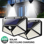 Lampu Solar 100 LED
