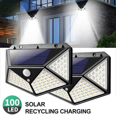 Lampu Solar 100 LED