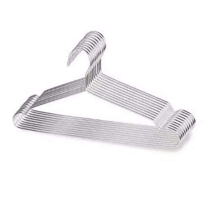 Hanger Baju Stainless Tebal isi 10pcs (41CM)